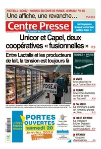 Centre Presse Aveyron - 19 Janvier 2024