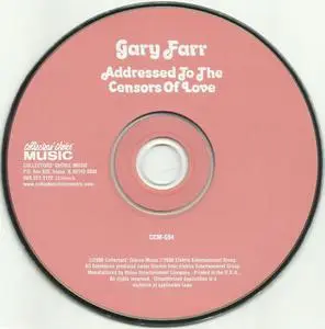 Gary Farr - Addressed To The Censors Of Love (1972) {2006 Collectors' Choice Music}