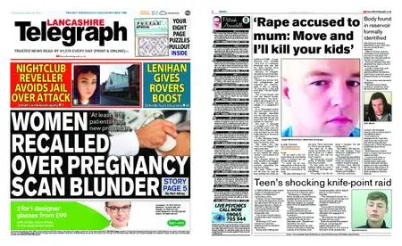 Lancashire Telegraph (Blackburn, Darwen, Hyndburn, Ribble Valley) – November 20, 2019