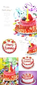 Stock Photo - Birthday Cake