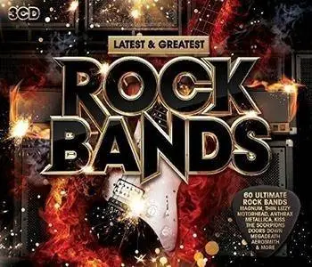 VA - Latest And Greatest Rock Bands (3CD, 2016)
