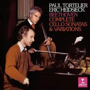 Paul Tortelier & Éric Heidsieck - Beethoven: Complete Cello Sonatas & Variations (2021)