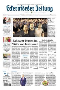 Eckernförder Zeitung - 12. November 2018