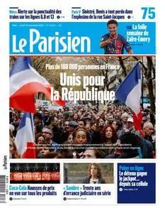 Le Parisien du Lundi 13 Novembre 2023