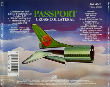 Passport - Cross-Collateral (1975) [Atlantic 1988]