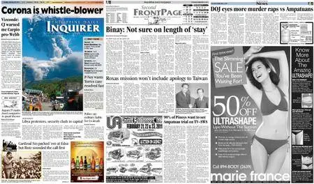 Philippine Daily Inquirer – February 22, 2011