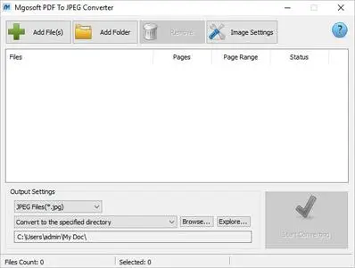 Mgosoft PDF To JPEG Converter 12.1.8 Portable