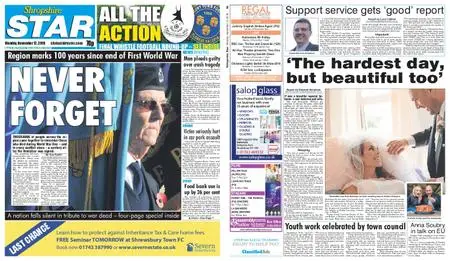 Shropshire Star Shrewsbury Edition – November 12, 2018