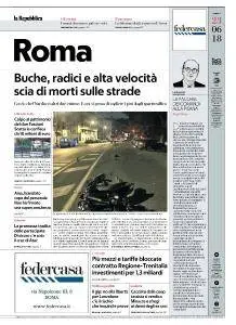 la Repubblica Roma - 23 Giugno 2018