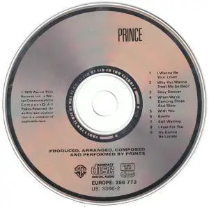 Prince - Prince (1979) {Warner}