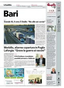 la Repubblica Bari - 13 Novembre 2018