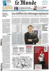 Le Monde et Suppléments du Jeudi 29 Novembre 2012