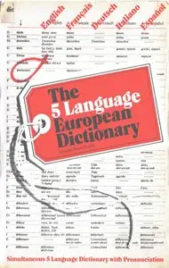 The Five Language European Dictionary (repost)