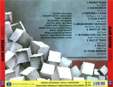 Alun Davies - Daydo (1972) Unofficial Remastered CD Release 2008