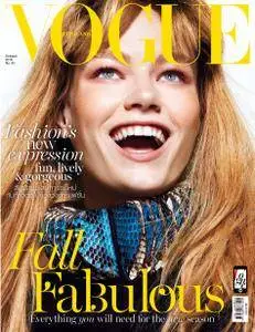 Vogue Thailand - ตุลาคม 2016