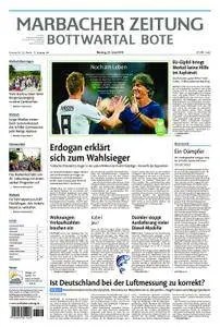 Marbacher Zeitung - 25. Juni 2018