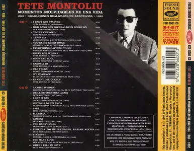 Tete Montoliu - Momentos Inolvidables De Una Vida (1965-1992) [2CD] {1997 Fresh Sound}