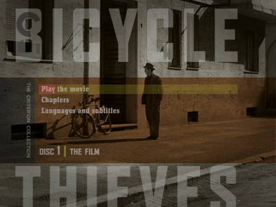 Bicycle Thieves (1948) - (The Criterion Collection - #374) [2 DVD9] [2007]