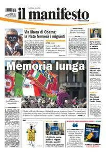 Il Manifesto - 26 Aprile 2016
