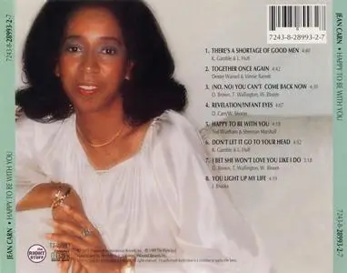 Jean Carn - Happy To Be With You (1978) [1994, Remastered Reissue]
