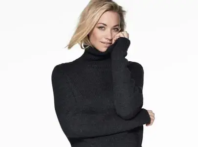 Yvonne Strahovski by Bruno Barbazan for InStyle UK August 2014