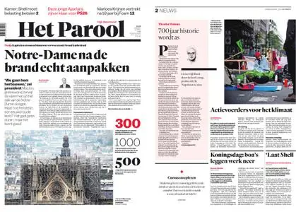 Het Parool – 16 april 2019