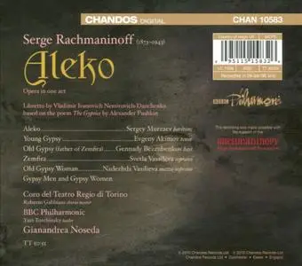 Gianandrea Noseda, BBC Philharmonic - Rachmaninoff: Aleko (2010)