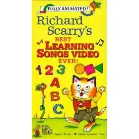 Richard Scarry's Best Learning Songs Video Ever