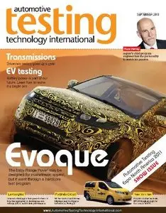 Automotive Testing Technology International - September 2011