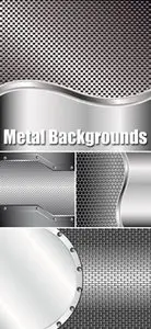 Metal Backgrounds Vector