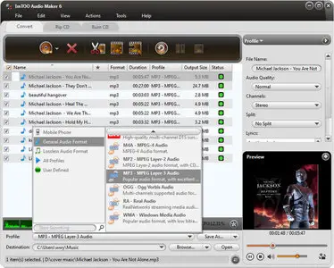 ImTOO Audio Maker 6.5.0.20170119