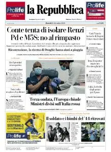 la Repubblica - 15 Dicembre 2020