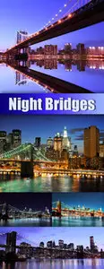 Stock Photo - Night Bridges