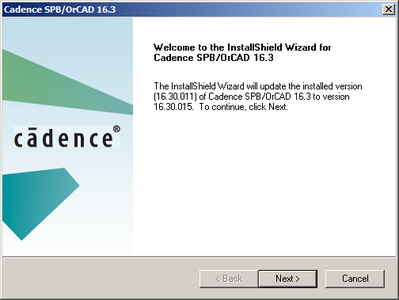 Hotfix Cadence SPB/OrCAD (Allegro SPB) 16.30.015