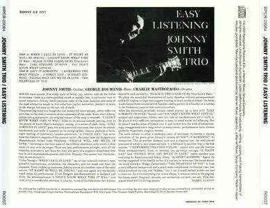 Johnny Smith Trio - Easy Listening (1958) {2016 Japan SHM-CD Jazz Masters Collection 1200 Series WPCR-29084}