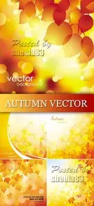 Autumn Backgrounds Vector