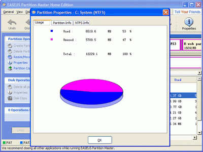EASEUS Partition Master 3.0.2 Professional Edition
