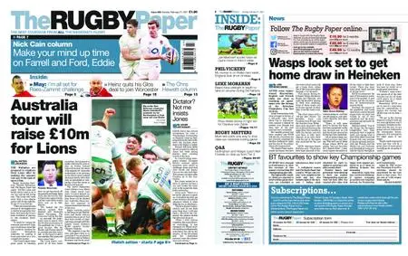 The Rugby Paper – February 21, 2021