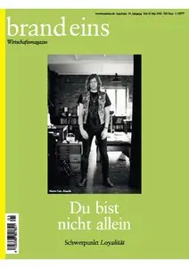 Brand Eins das Wirtschaftsmagazin No 05 2012