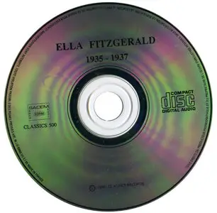 Ella Fitzgerald 1935-1937 (1990) [Classics Records, Classics 500]