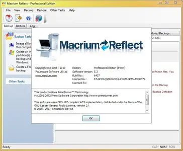Macrium Reflect Professional 5.2.6437 (x86/x64)