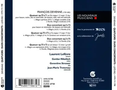 Laurent Lefèvre - François Devienne: Les Nouveaux Musiciens (2003)