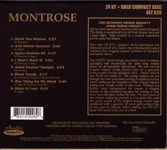 Montrose - Montrose (1973) {2005, Audio Fidelity, 24k Gold HDCD, Remastered}