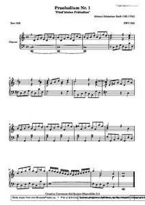 Praeludium Nr. 1 - BWV 939