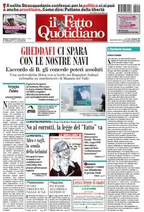 Il Fatto Quotidiano (14-09-10)