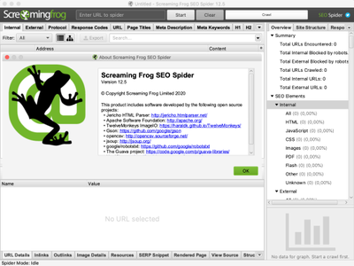 Screaming Frog SEO Spider 16.1.0 macOS