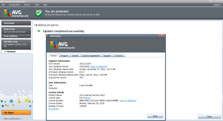 AVG Internet Security 2012 v12.0.0.1873 Multilingual (x86 / x64)
