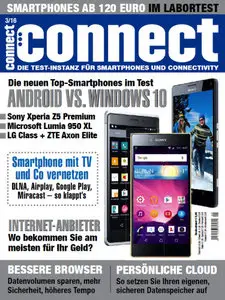 Connect Magazin für Telekommunikation März No 03 2016