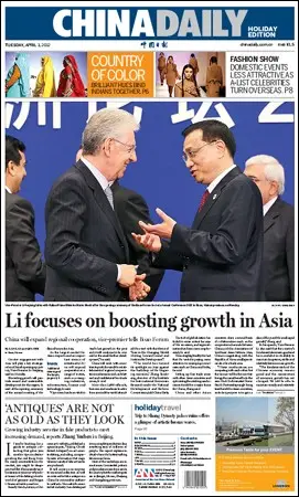 China Daily - 3 April 2012
