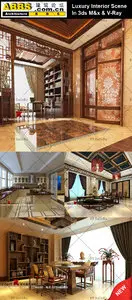 ABBS Luxury Interiors Scenes In 3ds Max & V-Ray 